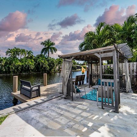 Central Waterfront Villa Salt Wtr Pool Near Beach فورت لودرديل المظهر الخارجي الصورة